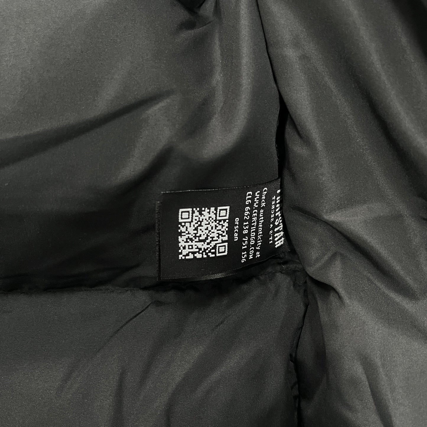 TS Technical Hyperdrive Hooded Puffer Jacket - Black/White