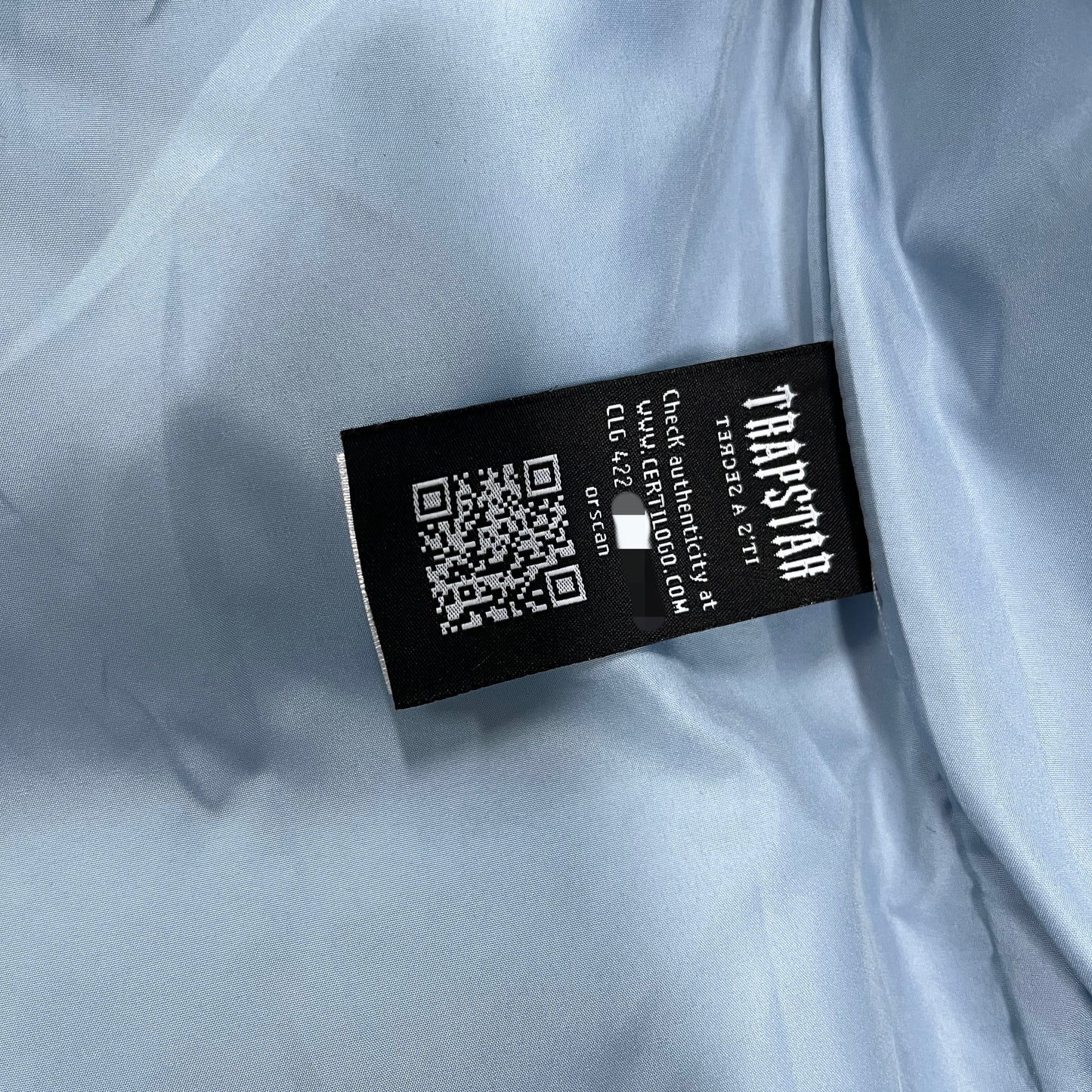 TS Decoded Hooded Puffer Jacket 2.0 - Ice Blue