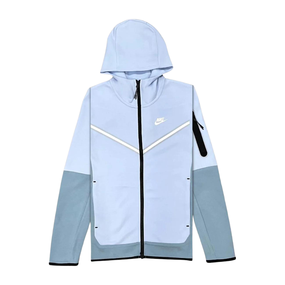 Blue and 2024 white nike tech