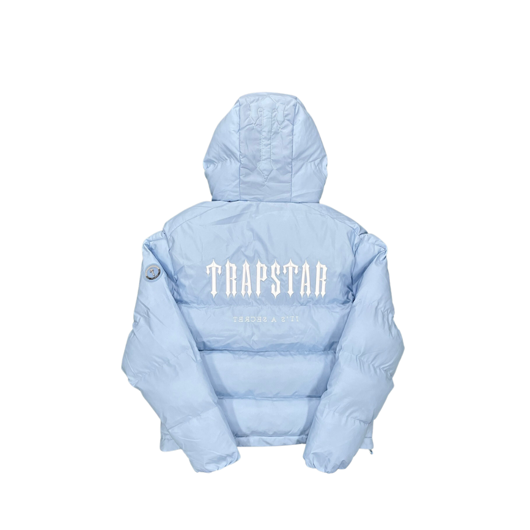 TS Decoded Hooded Puffer Jacket 2.0 - Ice Blue