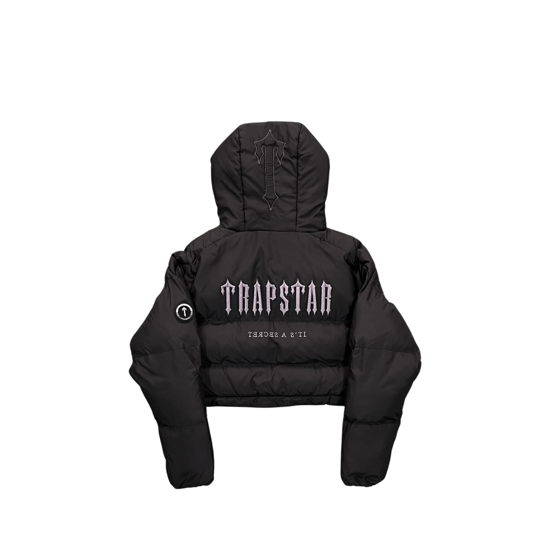 TS Womens Decoded Hooded Puffer Jacket 2.0 - Black