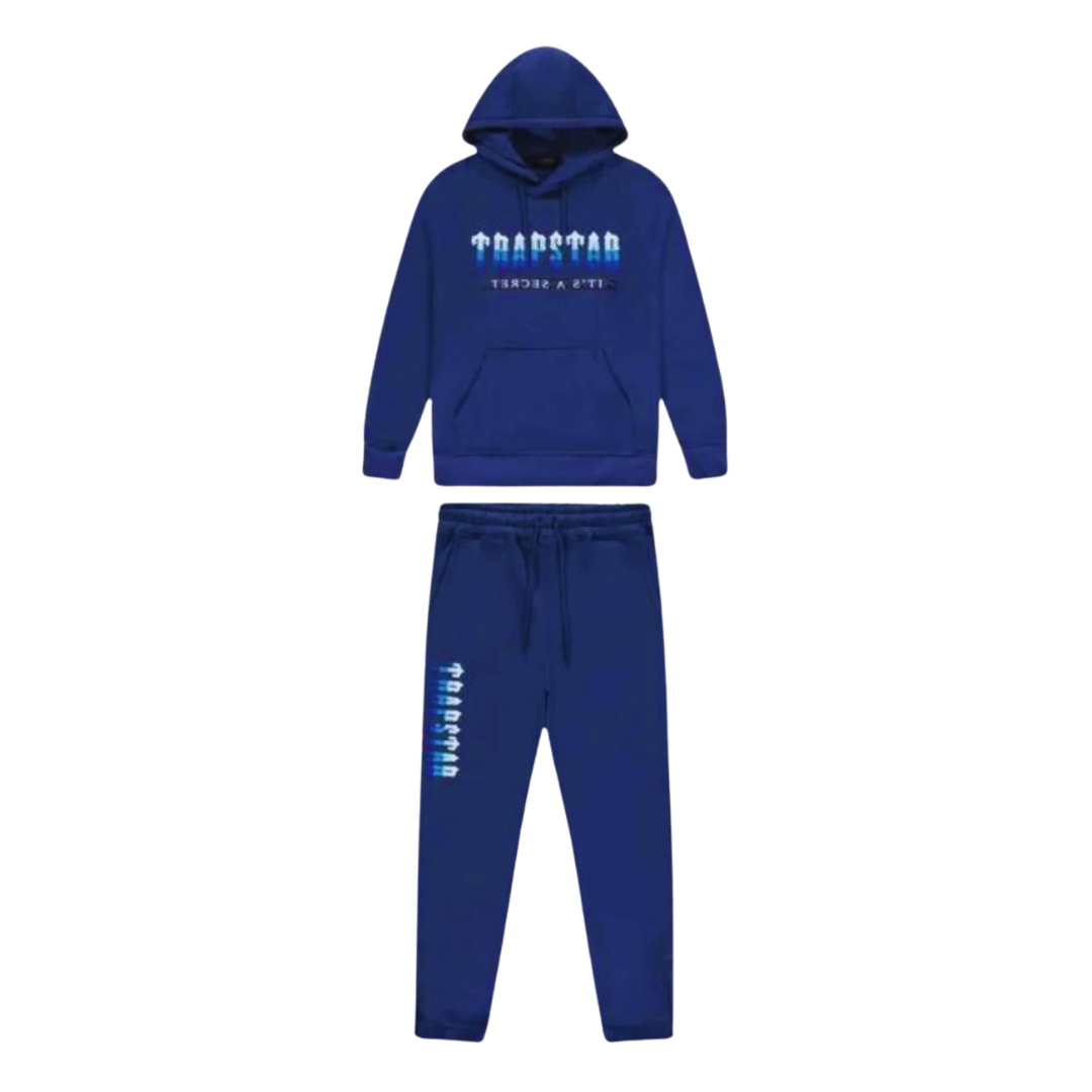 TS Chenille Decoded Hooded Tracksuit 2.0 - Navy Blue