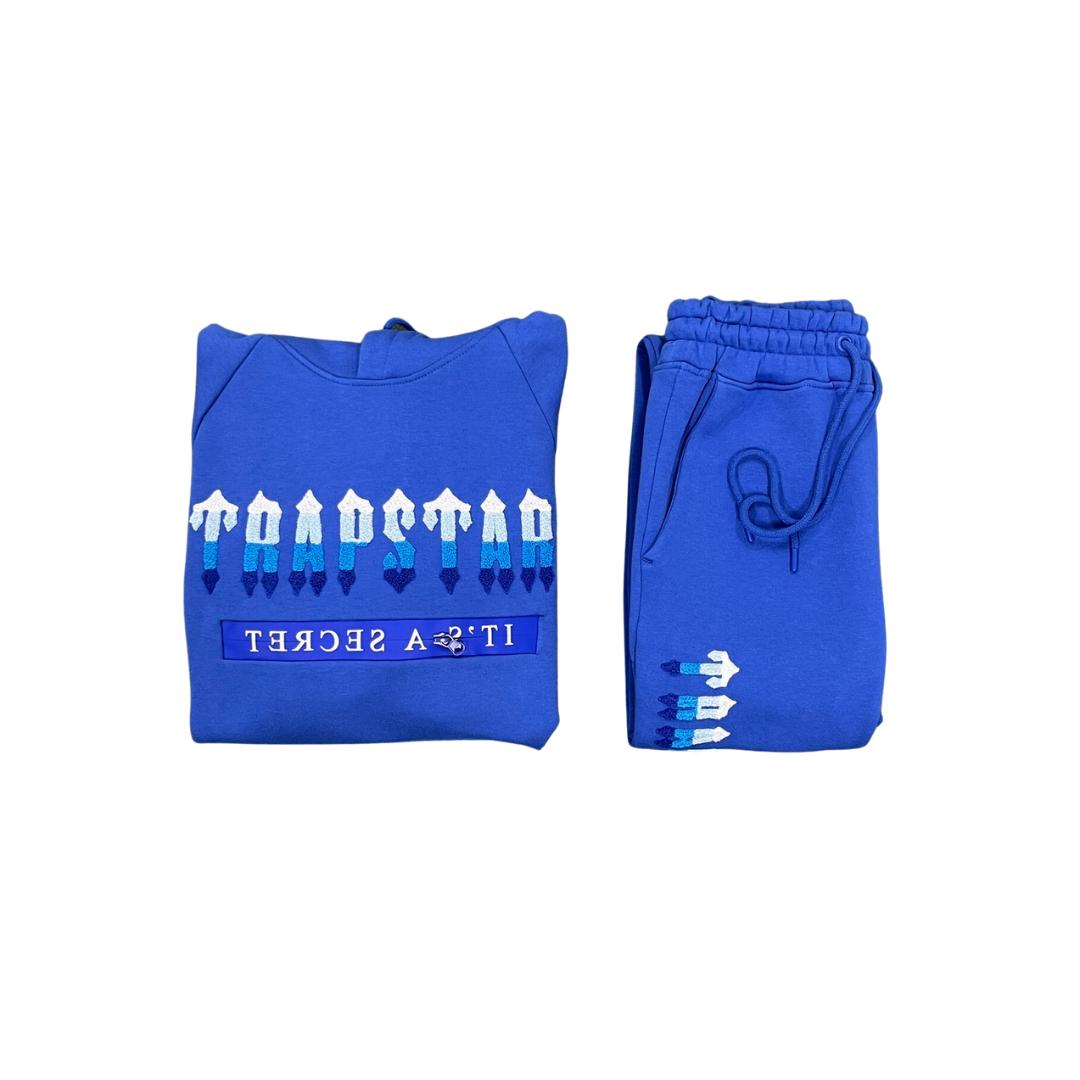 TS Chenille Decoded Hooded Tracksuit 2.0 - Dazzling Blue