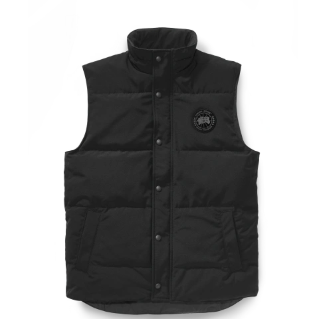 Canada goose cheap gilet black label