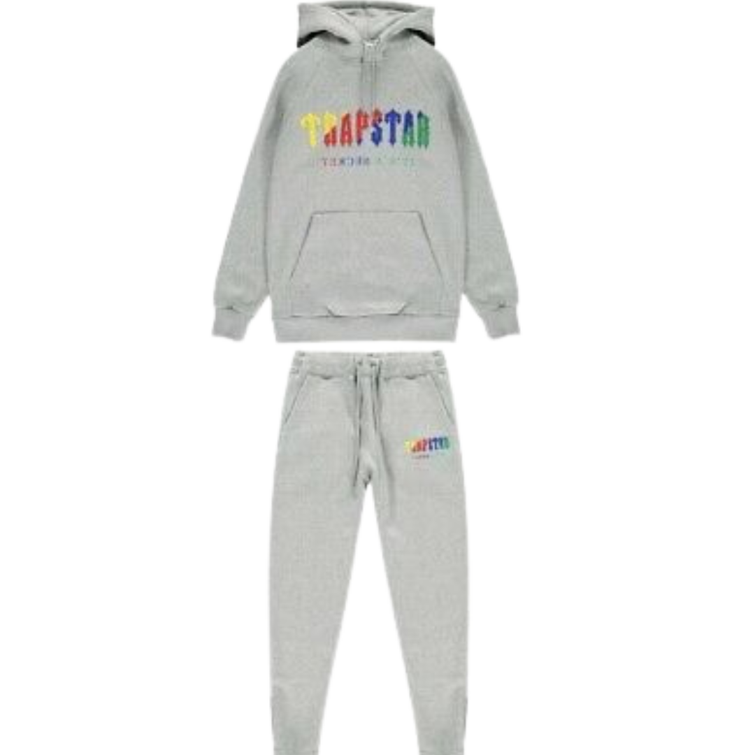 TS Chenille Decoded Hooded Tracksuit - Candy