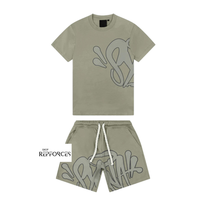 Synaworld T-Shirt and Shorts Set - Sage