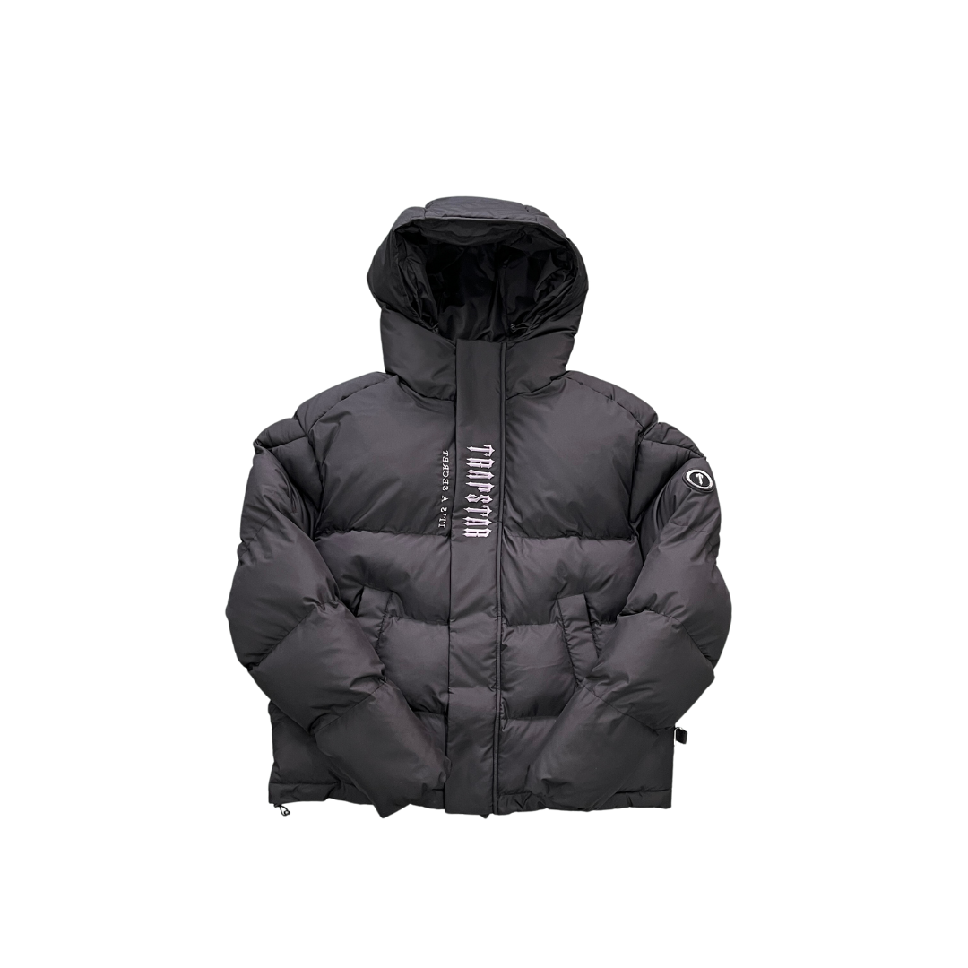 TS Decoded Hooded Puffer Jacket 2.0 - Black