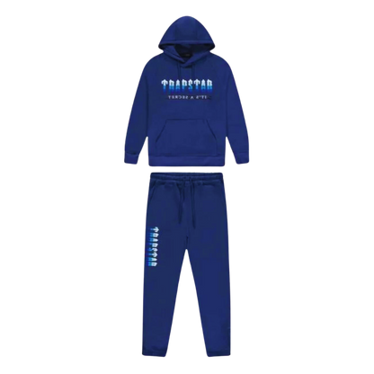 TS Chenille Decoded Hooded Tracksuit 2.0 - Navy Blue