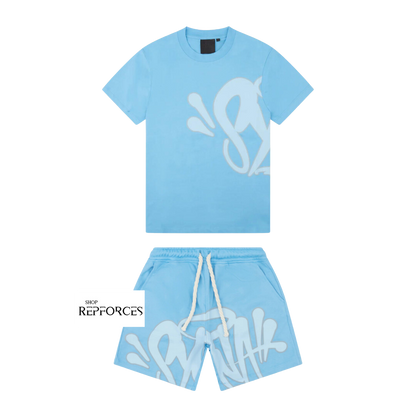 Synaworld T-Shirt and Shorts Set - Blue