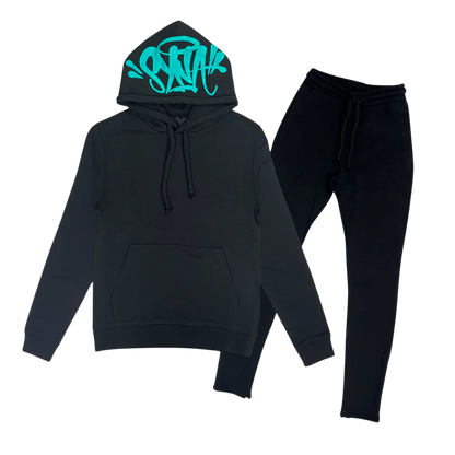 Synaworld Tracksuit - Black/Teal