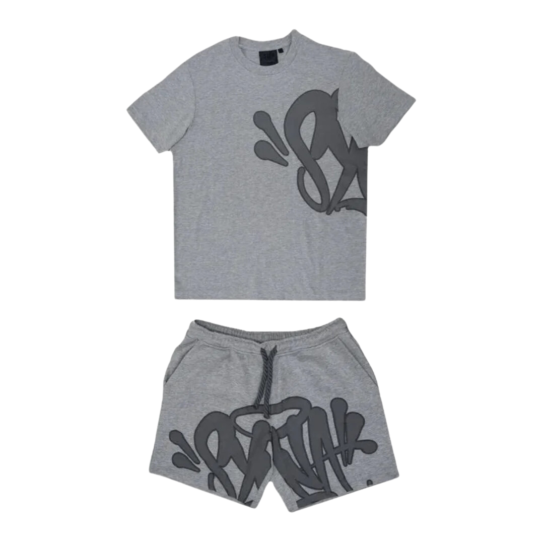 Synaworld T-Shirt and Shorts Set - Grey