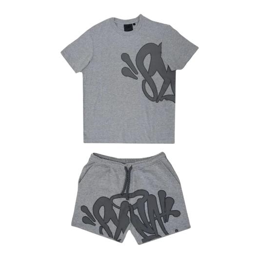 Synaworld T-Shirt and Shorts Set - Grey