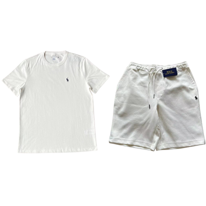 Ralph Lauren T-Shirt & Short Set - White