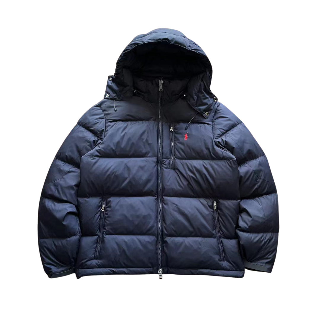 Ralph Lauren Down Jacket - Navy Blue