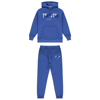 TS Chenille Decoded Hooded Tracksuit - Dazzling Blue