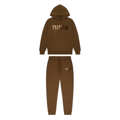 TS Chenille Decoded Hooded Tracksuit - Brown