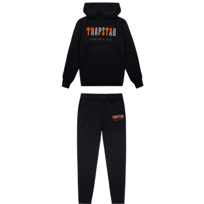 TS Chenille Decoded Hooded Tracksuit - Orange
