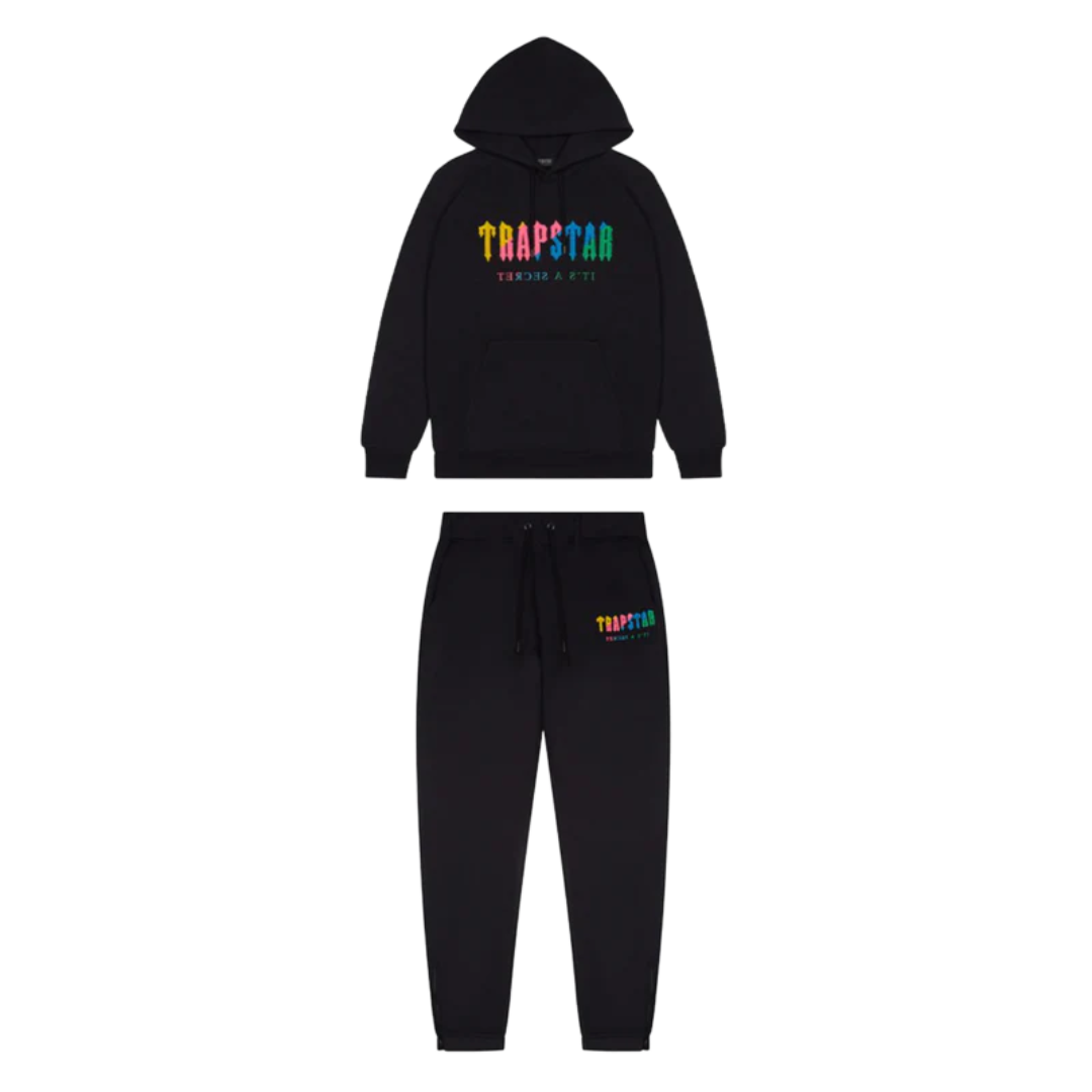 TS Chenille Decoded Hooded Tracksuit - Candy