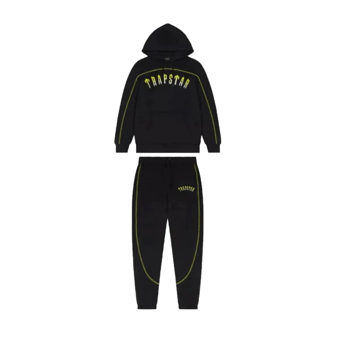 TS x Central Cee Tracksuit Black/Yellow