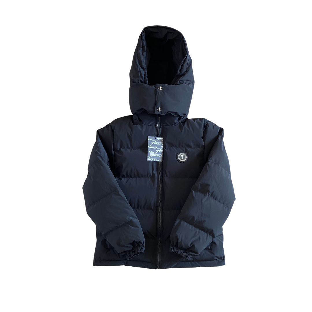 TS Black Irongate Hooded Puffer Jacket