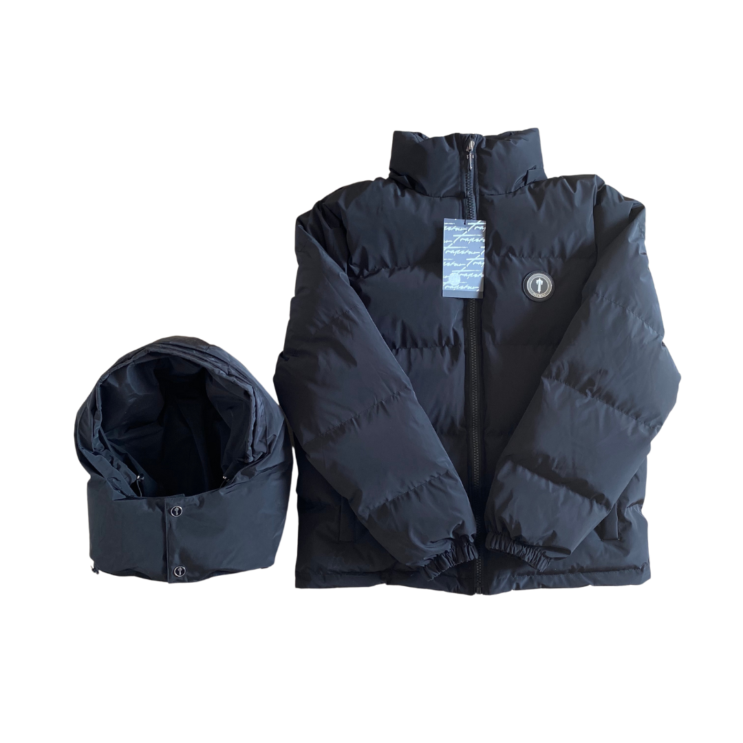 TS Black Irongate Hooded Puffer Jacket