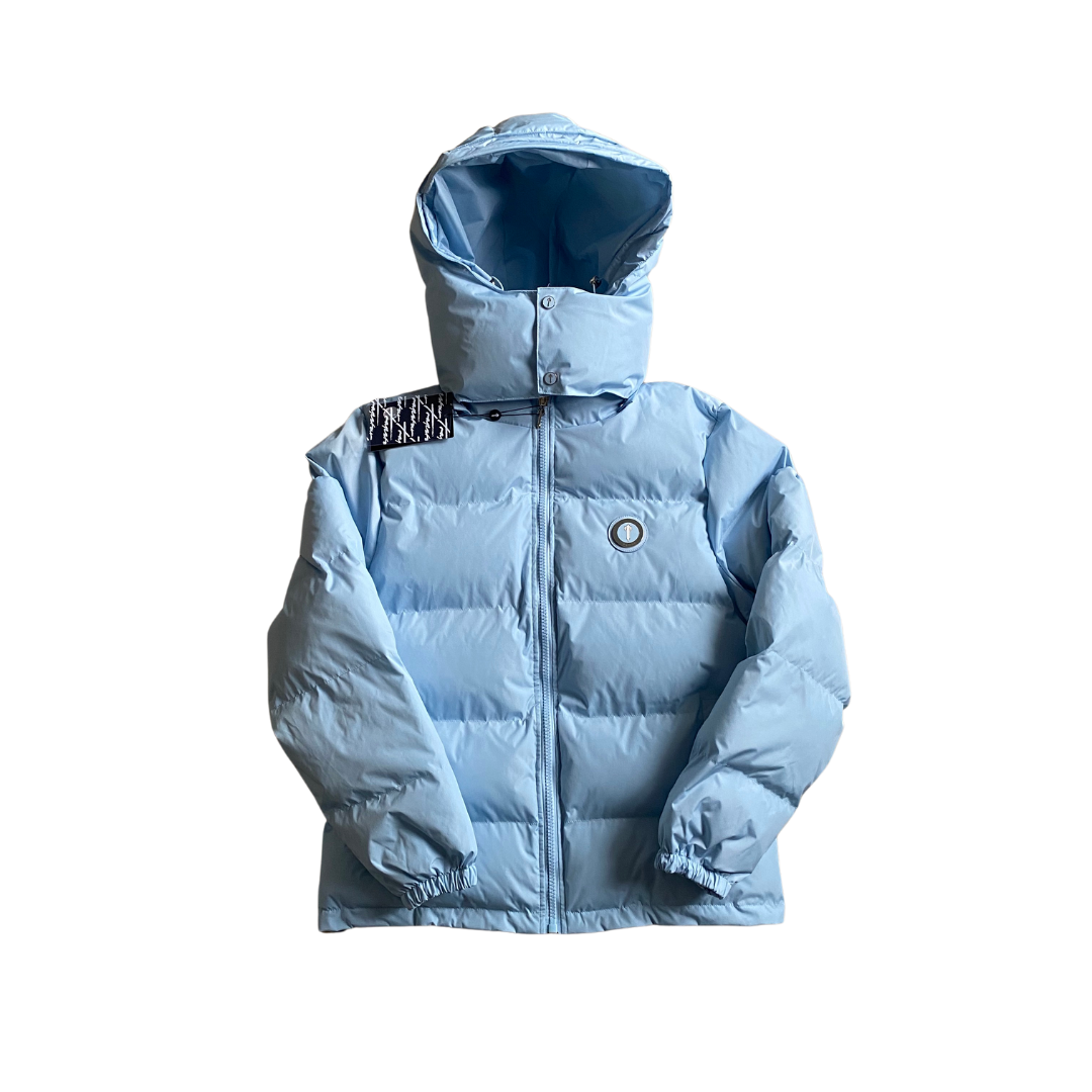 TS Ice Blue Irongate Hooded Puffer Jacket